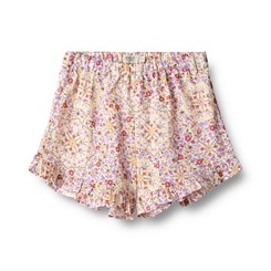 Wheat shorts Camille - Carousels and flowers
